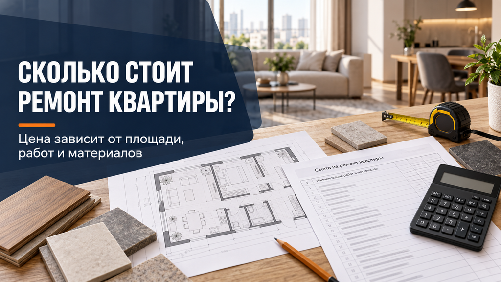 цена ремонта квартиры